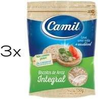 Biscoito/Bolacha de Arroz Camil Integral 3unx150g - imagem 4