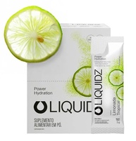KIT MIX LIQUIDZ 14 unid - 6x Limonada Tropical, 3x Morango com Kiwi, 3x Tangerina e 2x Melancia com Romã - 1 pacote contém 14 sachês de Eletrólitos Sem Açúcares Sortidos - imagem 2