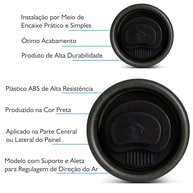 Kit 4 Grades Difusor de Ar Painel Celta 2000-2006 - Renove o Interior do Seu Carro! - imagem 4