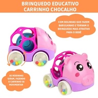 Carrinho Sensorial Interativo Bebê 4 Meses - Educativo e Colorido para Primeira Infância - imagem 5