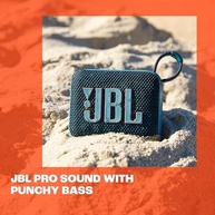 JBL Go 4: Caixa de Som Bluetooth Portátil Auracast, À Prova D'água e Poeira - Azul Vibrante - imagem 3