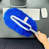 Kit 4 Espanadores Eletrostáticos Azul Bralímpia com Cabo – Limpeza Inteligente e Sem Esforço - imagem 3