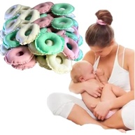Rosquinhas de Amamentação Absorventes Laváveis em Algodão - Kit com 4 Unidades - imagem 5