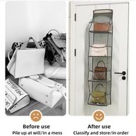 Organizador de Porta com 4 Prateleiras e 4 Bolsos - Ideal para Bebês, Brinquedos e Armários - imagem 4