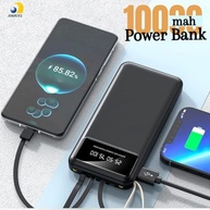 Power Bank 10000mAh Universal: 4 Cabos Integrados, Carregamento Rápido e Design Ultra Leve - imagem 3