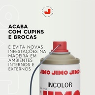 JIMO Cupim Contra Cupim - Aerossol 400ml com Alto Poder de Penetração e Proteção Duradoura - imagem 4