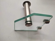 Prateleira Retangular de Vidro Transparente 40x20 cm - Bemfixa | Moderna e Resistente - imagem 5