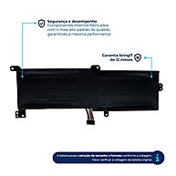 Bateria Lenovo Ideapad 320: 4100mAh 🔋 - imagem 2