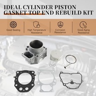 Kit Reconstrução Pistão Cilindro Honda TRX420 Rancher 420 FE FM TE TM 2007-2018 - imagem 5