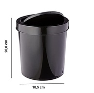 Lixeira Plástica Basculante Atlas 4,3L - Design Moderno e Prático para Ambientes Compactos - imagem 3