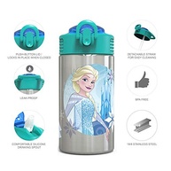 Garrafa de Água Infantil Frozen Zak Designs 440ml com Bico Dobrável - Aço Inoxidável Sem BPA - imagem 5