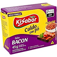 Caldo Bacon KiSabor Pó: Sabor Intenso em 45g - imagem 4