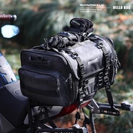 Bolsa de Selim Expansível Rhinowalk 33-45L: Aventura Impermeável para Sua Moto - imagem 3