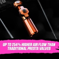 Válvulas Muc-Off Big Bore Lite Híbridas 45mm Rosa: Fluxo de Ar Revolucionário para Sua Bike - imagem 5