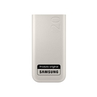 Carregador Portátil Samsung 20000mAh 45W USB-C: Energia Super Rápida para 3 Dispositivos - Bege - imagem 1