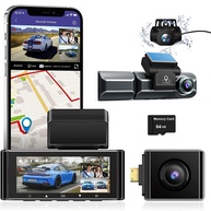 Câmera de Painel 4 Canais XRC TECH 360° 4K + 1080P*3, Wi-Fi ADAS BSD, Espelho 12" - Visão Completa e Inteligente - imagem 1