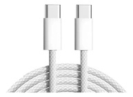 Cabo USB-C Profissional Indestrutível 2m: Carregamento 60W, Vídeo 4K e Transferência 20Gbps para iPhone 15/16/17 - imagem 2
