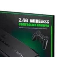 4K Game Stick: 10.000+ Jogos e 2 Controles Sem Fio! - imagem 1