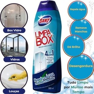 Kit Limpa Box Sany 4x1 300ml - Brilho e Limpeza para Banheiros (2 Unidades) - imagem 4