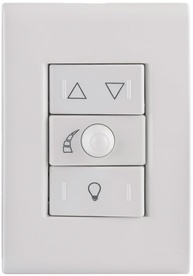 Tramontina Conjunto 4x2 Variador de Ventilador Bivolt Liz Branco - Controle Total de Velocidade - imagem 1