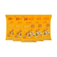 Kit 5 Biscoitos Biscotti de Maracujá e Camomila 60g - Papapá | Delícia Saudável e Relaxante - imagem 1