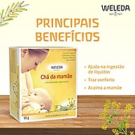 Chá da Mamãe: Conforto e Leite com 5 Ervas (60 Sachês) - imagem 1