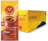 3 Corações Cappuccino Sabor Chocolate sachê 20g - contém 50 unidades - imagem 2