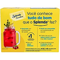 Splenda Pó Sucralose: Adoçante 40g (50 Sachês) - imagem 3