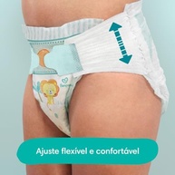 Fralda Pampers Confort Sec Tamanho P - 50 Unidades | Proteção Noturna Ultra Absorvente - imagem 5