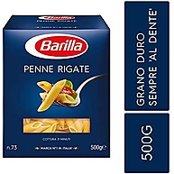 Penne Rigate Barilla: Massa Grano Duro 500g - imagem 3