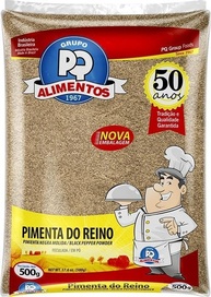 Pimenta Do Reino Moída Preta 500g PQ - imagem 1