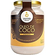Óleo de Coco Extra Virgem Santo Óleo 500ml - imagem 3