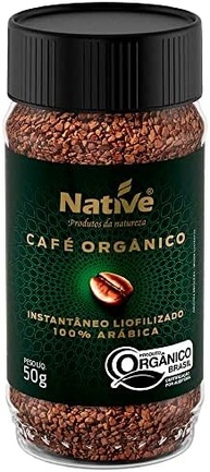 Café Orgânico Solúvel Liofilizado, Native, 50g - imagem 4