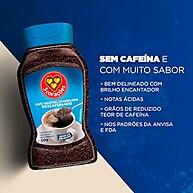 Café 3 Corações Descafeinado Solúvel 50g: Sabor Sem Cafeína - imagem 3