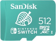 SanDisk Cartão microSD 512GB para Nintendo Switch: Jogue Mais, Espere Menos! - imagem 2