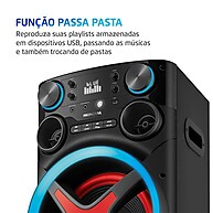 Torre de Som Mondial TM-2200: 2200W e Bluetooth 5.3 - imagem 2
