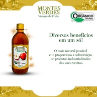 Vinagre de Maçã Orgânico: 2 Frascos de 530ml - imagem 2