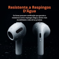 Fone de Ouvido Bluetooth 5.4 AGold Premium: Som Imersivo, 16h Bateria e Cancelamento de Ruído - imagem 3