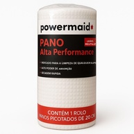 Pano Reutilizável em Rolo 58 Folhas - Alta Performance Lavável e Secagem Rápida - imagem 1
