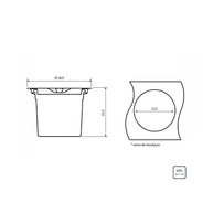 Lixeira de Embutir 5L Tramontina Inox - Praticidade e Estilo para sua Cozinha - imagem 4