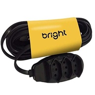 Extensão Elétrica Bright 5M Preta: 3 Tomadas Bivolt para Mais Conexão! - imagem 3