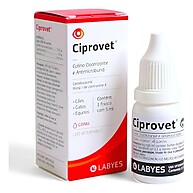 Ciprovet Labyes: Colírio Antibacteriano 5ml - imagem 1