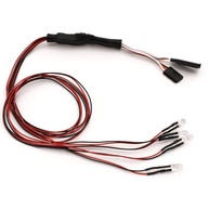 Kyosho 97054-4CR: Unidade de Luz LED 5mm para Fazer MK2 - Iluminação Personalizada! - imagem 1