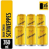 Schweppes Tônica 350ml: Refrescância Pura (Pack 6) - imagem 4