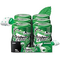 Trident XSenses Spearmint: Frescor Sem Açúcar (6 Garrafas) - imagem 4