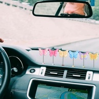 Kit 6 Borboletas Decorativas Agitadas para Carro - Charme e Diversão no Painel! - imagem 4