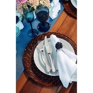 Kit Prato Sobremesa Tramontina Sophia 21 cm - 6 Peças em Porcelana Decorada - imagem 2