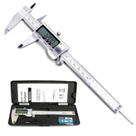 Paquímetro Digital de Aço Inoxidável 150mm (6") - Precisão LCD para Uso Doméstico e DIY - imagem 2