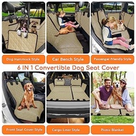 URPOWER Capa de Assento para Cães 6 em 1: Proteção Impermeável e Conforto para Seu Pet - imagem 3