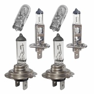 Kit 6 Lâmpadas H7 H1 T10 LED 6000K para Farol Alto, Baixo e Lanterna - Foco Duplo de Alta Intensidade - imagem 1